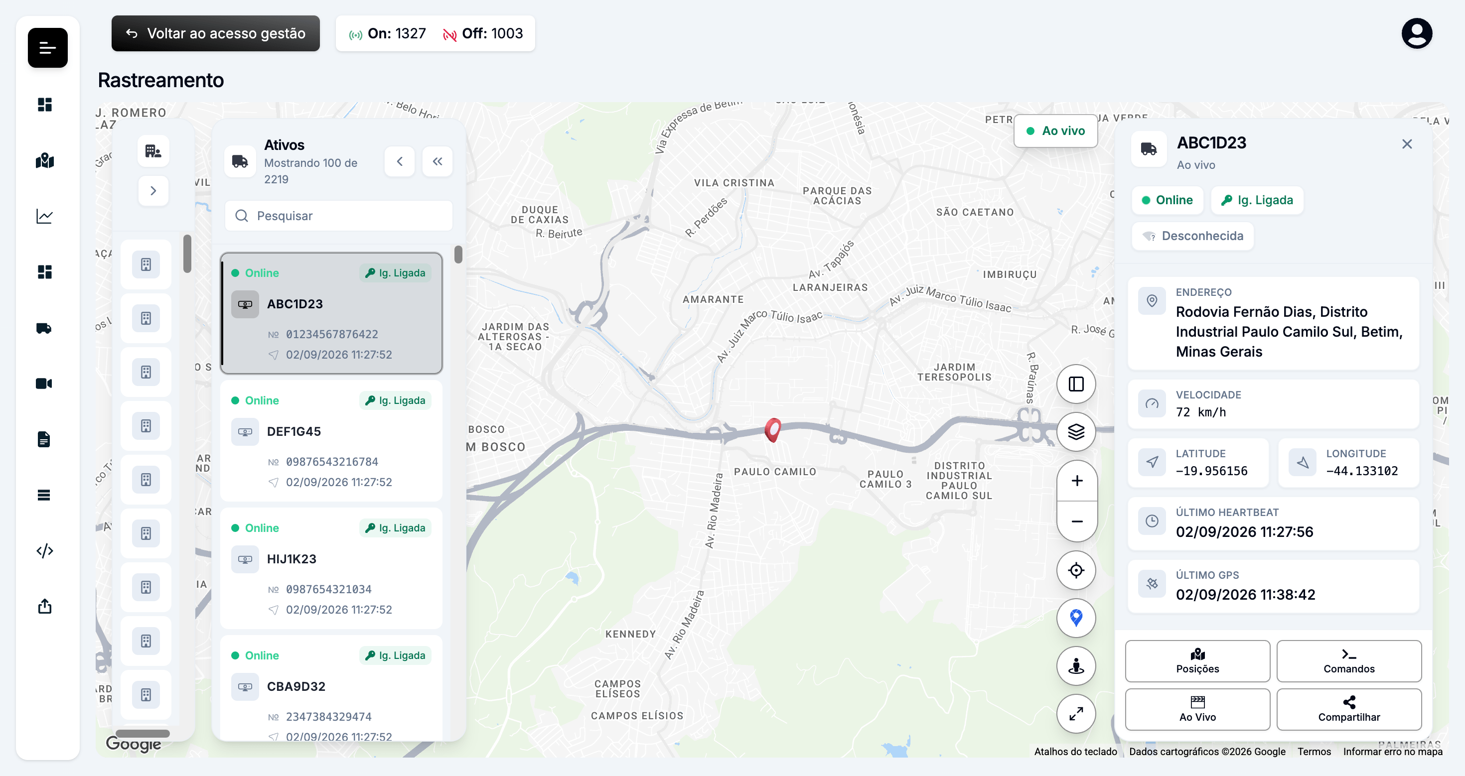 An ecosystem of solutions for tracking companies